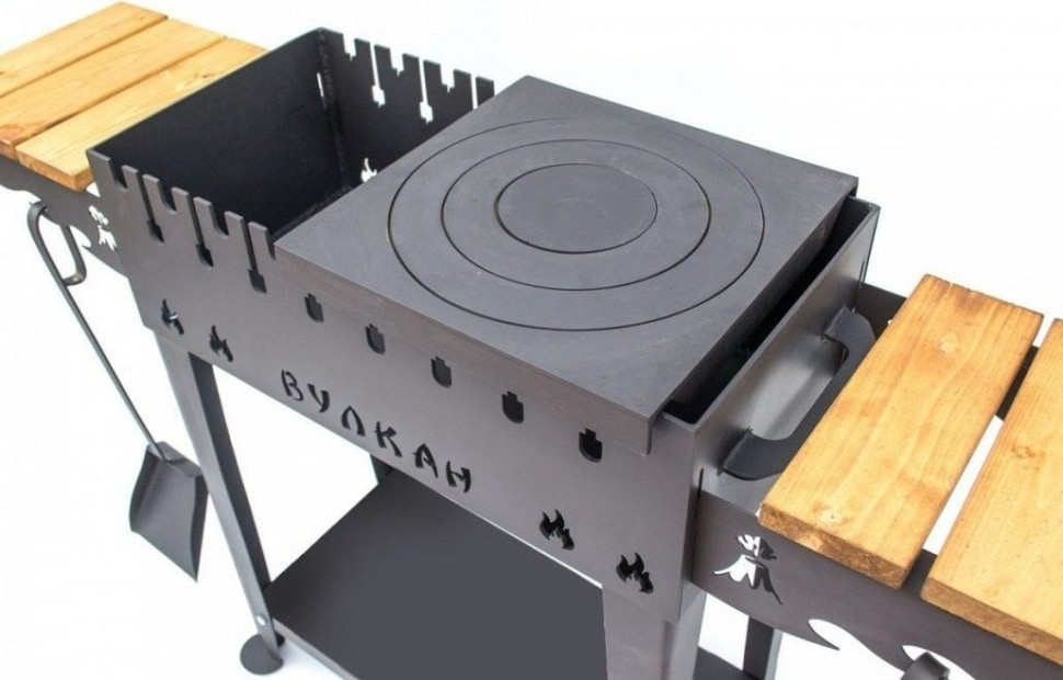 Мангал для дачи Вулкан В 5мм Мангал для дачи Вулкан В 5мм