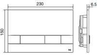 Система инсталляции OLI Narrow OliPure 148302