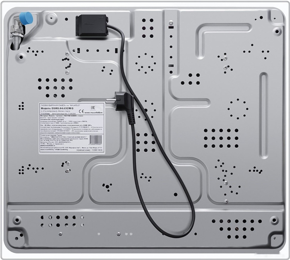 Варочная панель Maunfeld EGHG.64.63CW/G Варочная панель Maunfeld EGHG.64.63CW/G