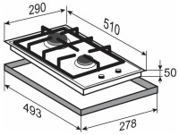 Варочная панель Zigmund &amp; Shtain G 14.3 B
