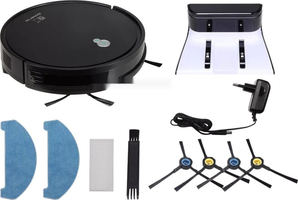 Робот-пылесос Polaris PVCR G2 0926W Wi-Fi IQ Home (черный) Робот-пылесос Polaris PVCR G2 0926W Wi-Fi IQ Home (черный)