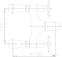 Смеситель Armatura Symetric 345-010-00