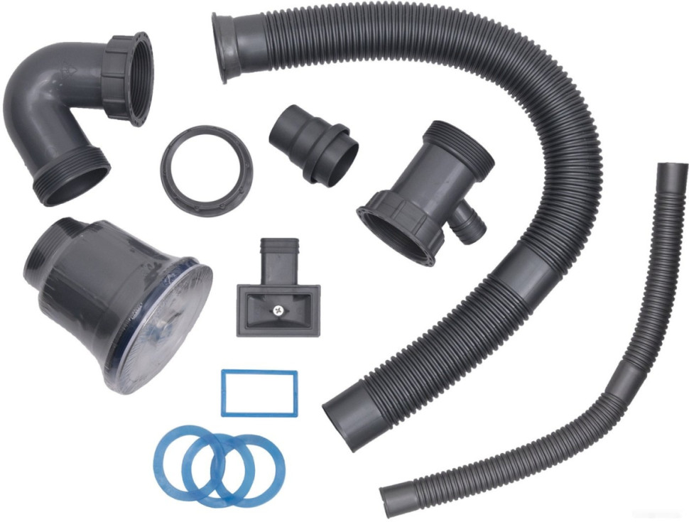 Кухонная мойка AKS Прямоугольная 57x46 (сатин никель)