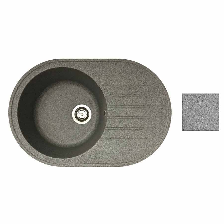 Кухонная мойка БелЭворс Rondo (серый)