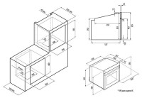 Духовой шкаф Krona Sorrento 60 BL