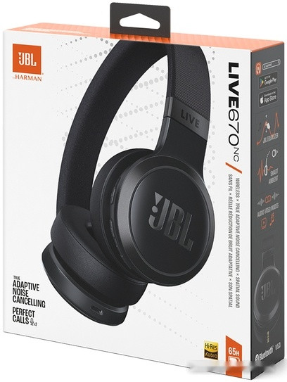 Наушники JBL Live 670NC (черный) Наушники JBL Live 670NC (черный)