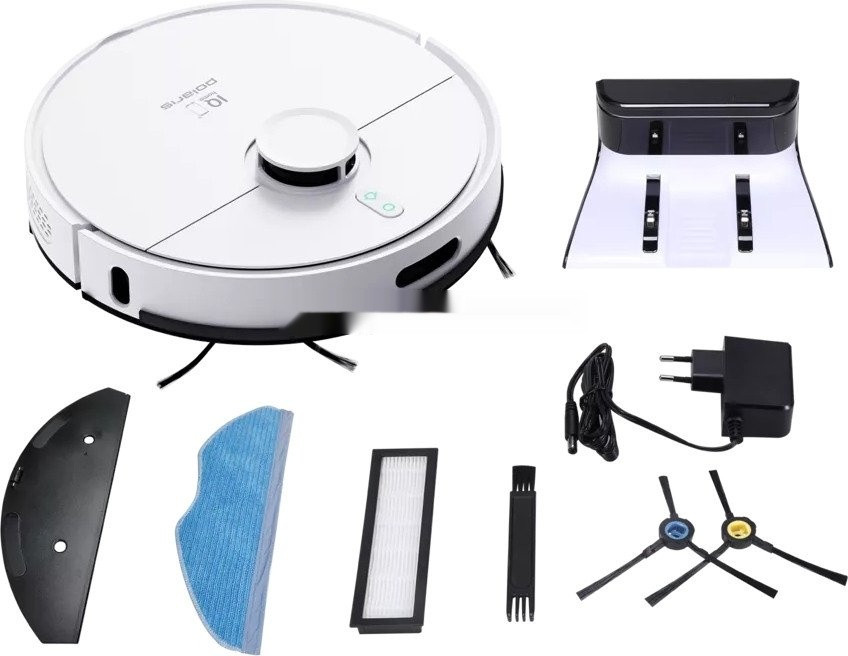 Робот-пылесос Polaris PVCR 4500 WI-FI IQ Home (белый)