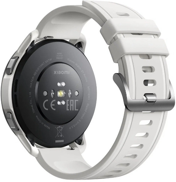 Умные часы Xiaomi Watch S1 Active (серебристый/белый, международная версия) Умные часы Xiaomi Watch S1 Active (серебристый/белый, международная версия)