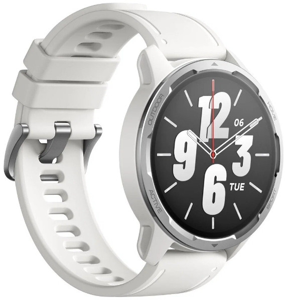 Умные часы Xiaomi Watch S1 Active (серебристый/белый, международная версия) Умные часы Xiaomi Watch S1 Active (серебристый/белый, международная версия)