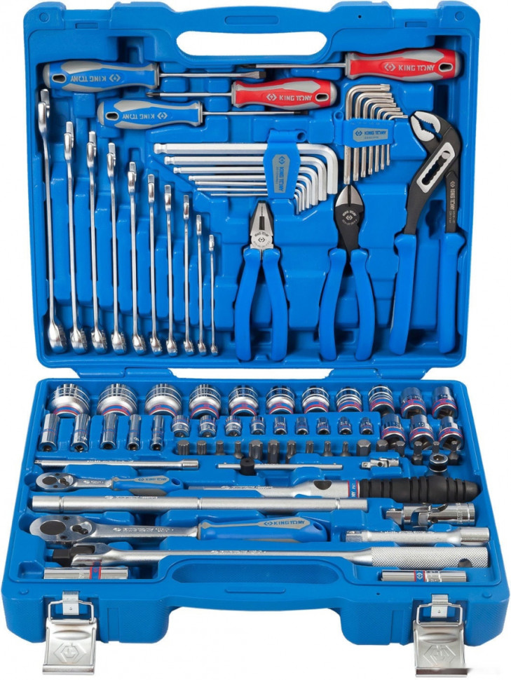 Универсальный набор инструментов King Tony 7587MR01 (87 предметов) Универсальный набор инструментов King Tony 7587MR01 (87 предметов)