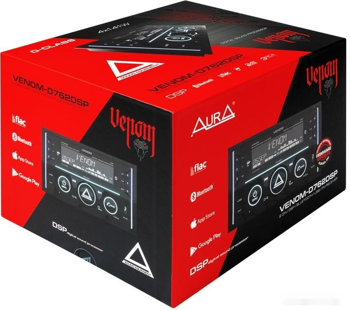 Автомагнитола Aura Venom-D762DSP Автомагнитола Aura Venom-D762DSP