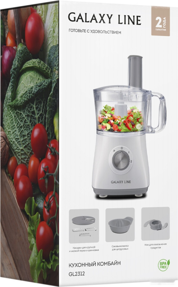 Кухонный комбайн Galaxy Line GL2312 Кухонный комбайн Galaxy Line GL2312