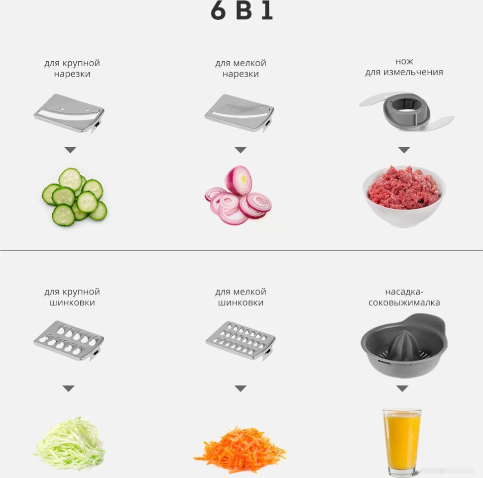 Кухонный комбайн Galaxy Line GL2312 Кухонный комбайн Galaxy Line GL2312