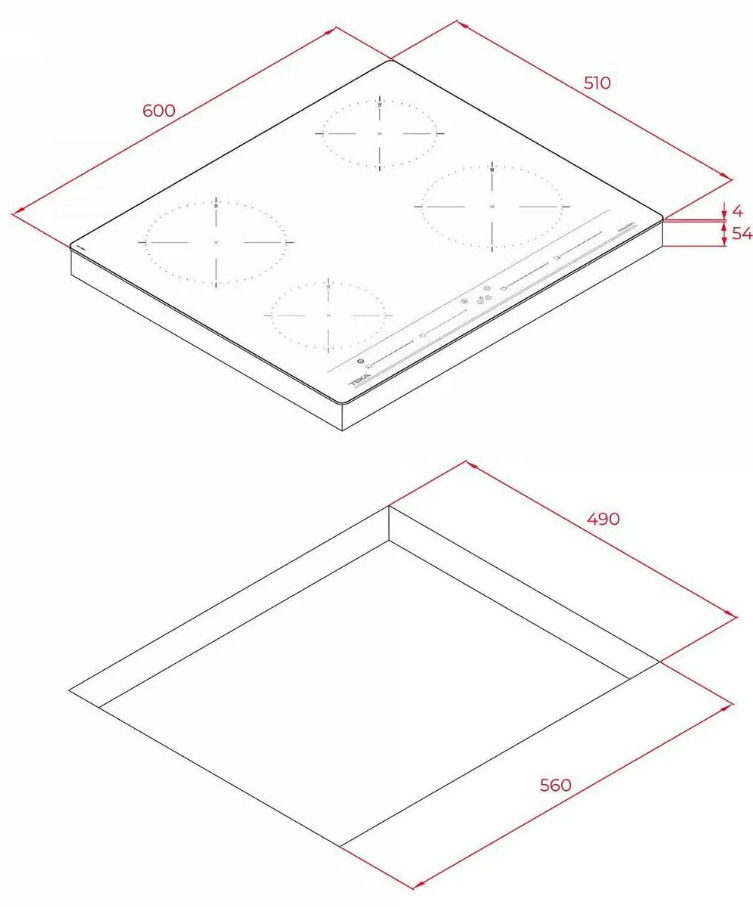 Варочная панель Teka IBC 64010 BK MSS Варочная панель Teka IBC 64010 BK MSS