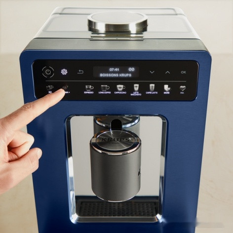 Кофемашина Krups Evidence Wilmotte EA89W410 Кофемашина Krups Evidence Wilmotte EA89W410