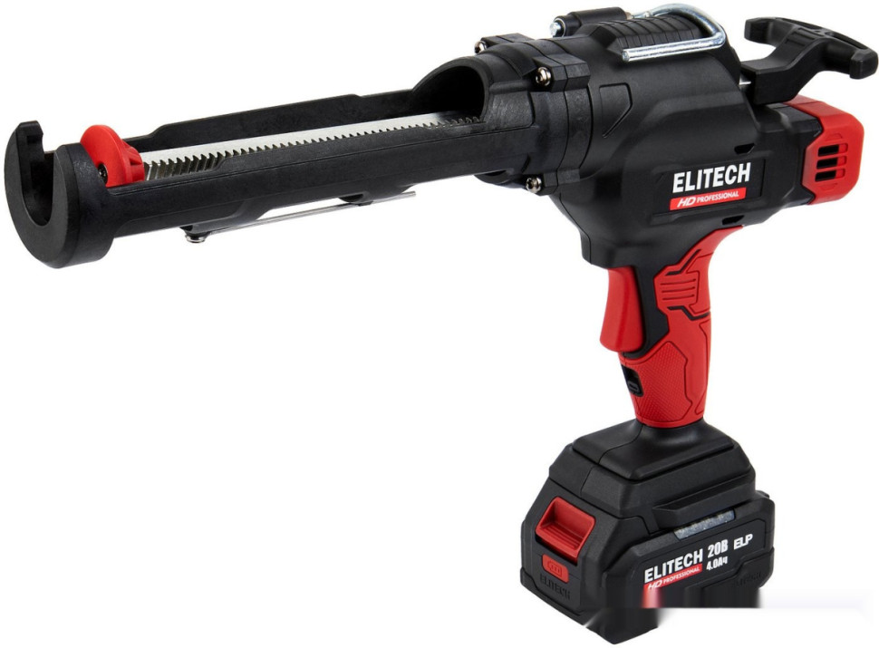 Пистолет для герметика Elitech CCG 20SL6 (с 1-им АКБ)