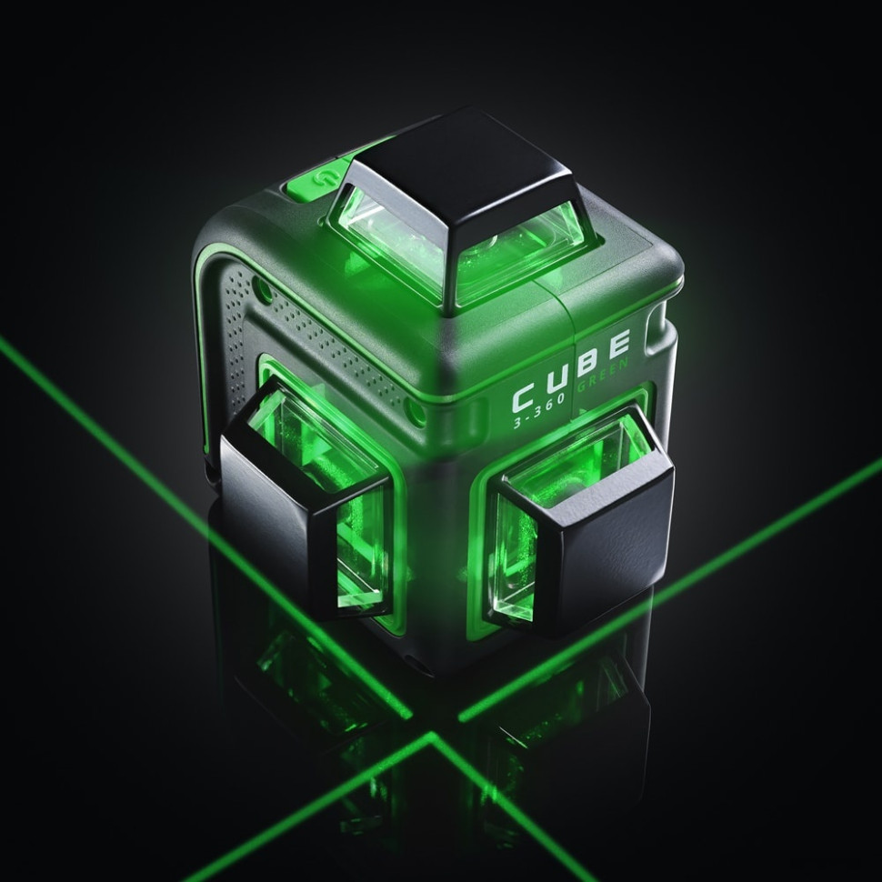 Лазерный нивелир ADA Instruments Cube 3-360 Green Ultimate Edition A00569 Лазерный нивелир ADA Instruments Cube 3-360 Green Ultimate Edition A00569