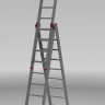 Лестница-стремянка Новая Высота NV 323 трёхсекционная профессиональная 3x14 ступеней Лестница-стремянка Новая Высота NV 323 трёхсекционная профессиональная 3x14 ступеней