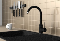 Смеситель Rubineta Axe-33 (черный)