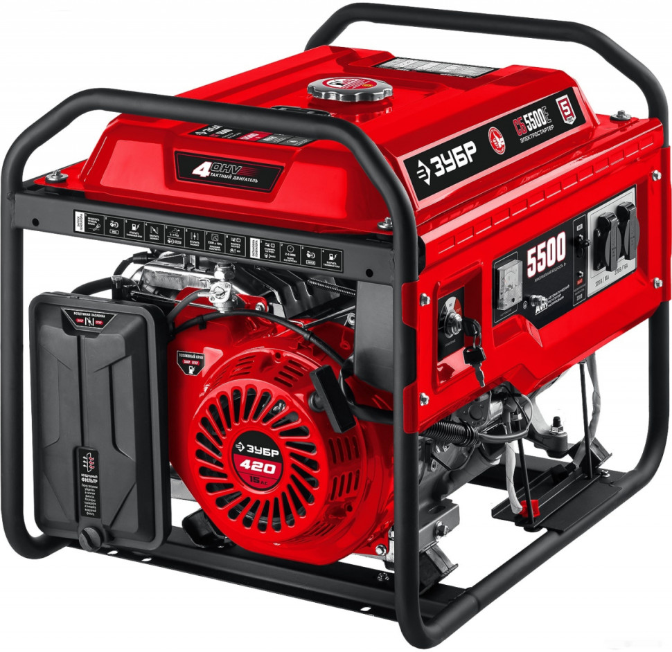 Генератор ЗУБР СБ-5500Е Генератор ЗУБР СБ-5500Е