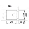Кухонная мойка Blanco ELON XL 6 S антрацит 524834 Кухонная мойка Blanco ELON XL 6 S антрацит 524834
