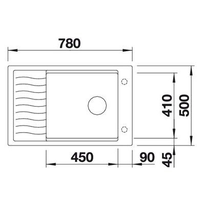 Кухонная мойка Blanco ELON XL 6 S антрацит 524834 Кухонная мойка Blanco ELON XL 6 S антрацит 524834