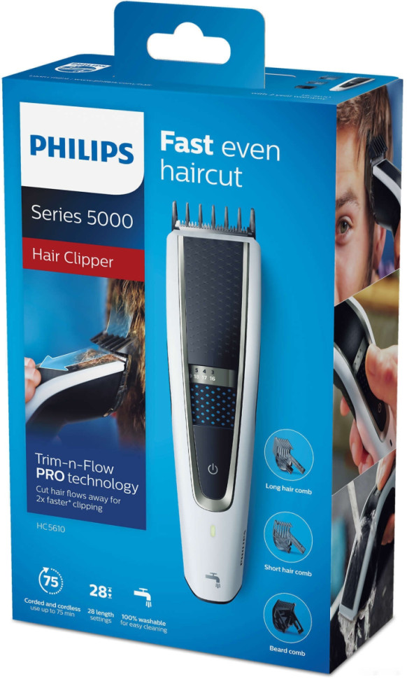 Машинка для стрижки волос Philips HC5610/15 Машинка для стрижки волос Philips HC5610/15