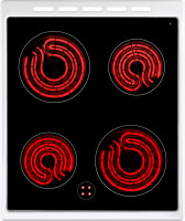 Плита Weissgauff WES E2V16 WE