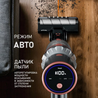 Вертикальный пылесос Weissgauff V12 BLDC 500 Ora Rosa Turbo