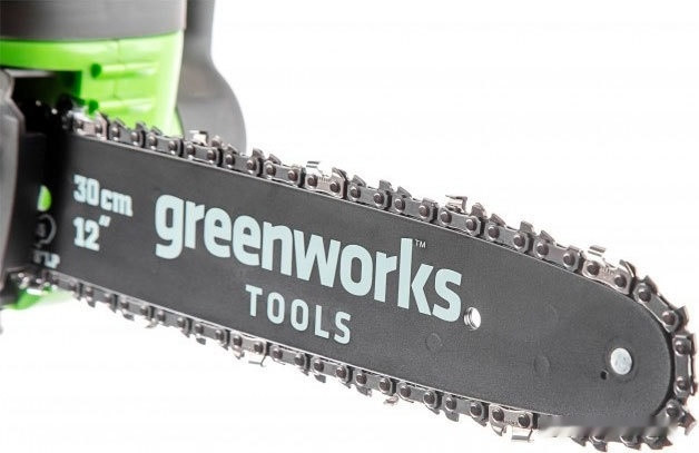 Аккумуляторная пила Greenworks G40CS30K2 (с АКБ 2 Ah) Аккумуляторная пила Greenworks G40CS30K2 (с АКБ 2 Ah)