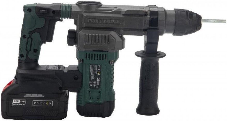 Перфоратор Zitrek Destroyer 20 PRO 085-1092 (с 2-мя АКБ, кейс) Перфоратор Zitrek Destroyer 20 PRO 085-1092 (с 2-мя АКБ, кейс)