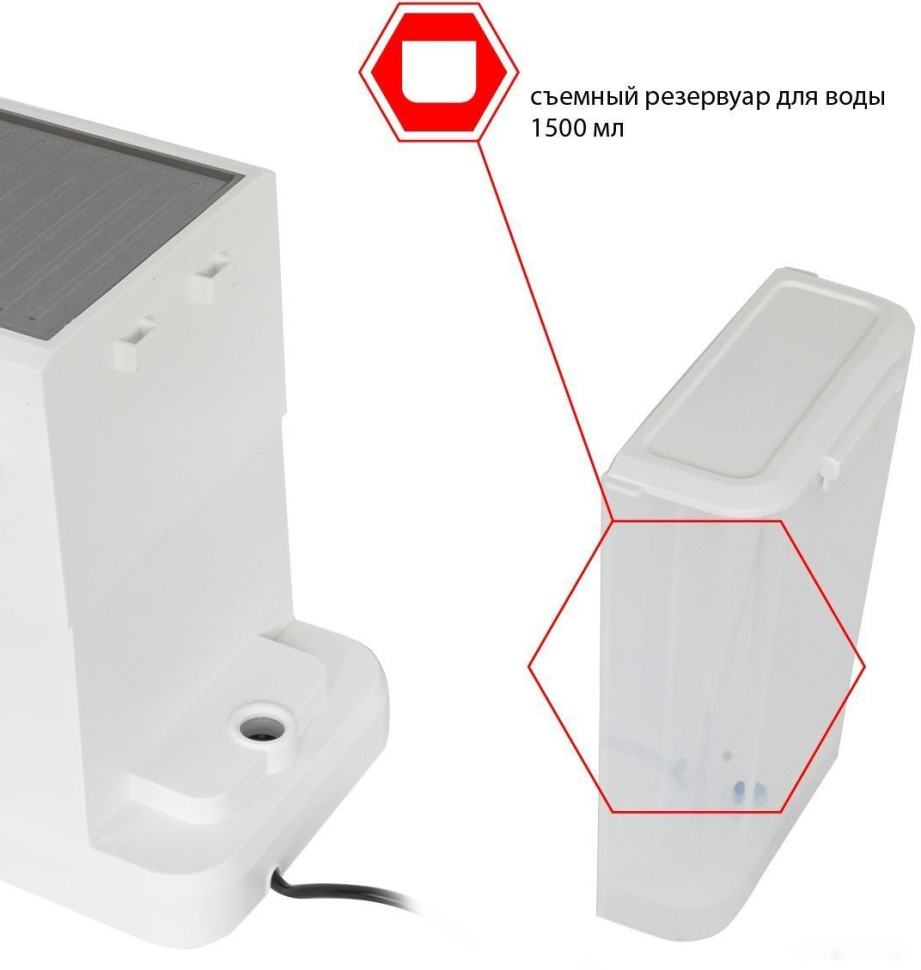 Рожковая помповая кофеварка JVC JK-CF33 (белый) Рожковая помповая кофеварка JVC JK-CF33 (белый)