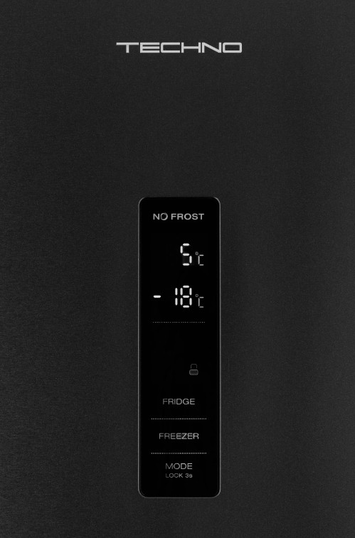 Холодильник Techno FN2-47S BI (черный)