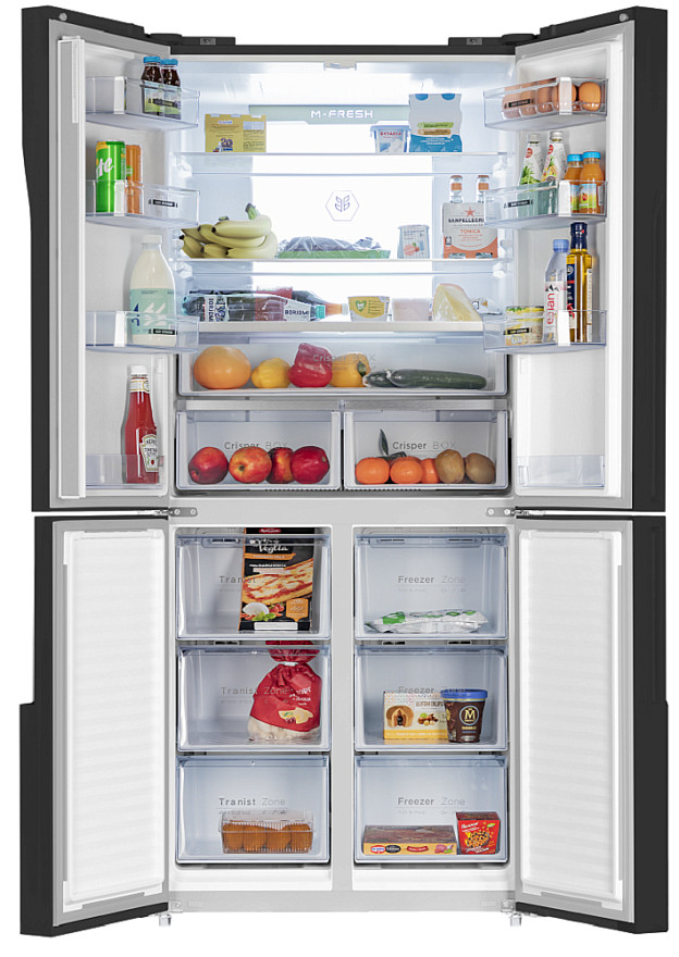 Холодильник (Side-by-Side) Maunfeld MFF181NFB Холодильник (Side-by-Side) Maunfeld MFF181NFB