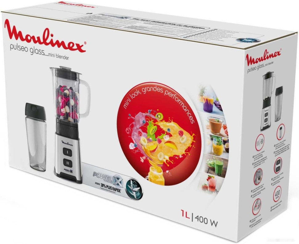 Блендер Moulinex Pulseo LM17GD10
