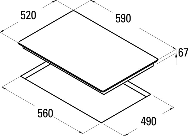 Варочная панель CATA T 604 X Варочная панель CATA T 604 X