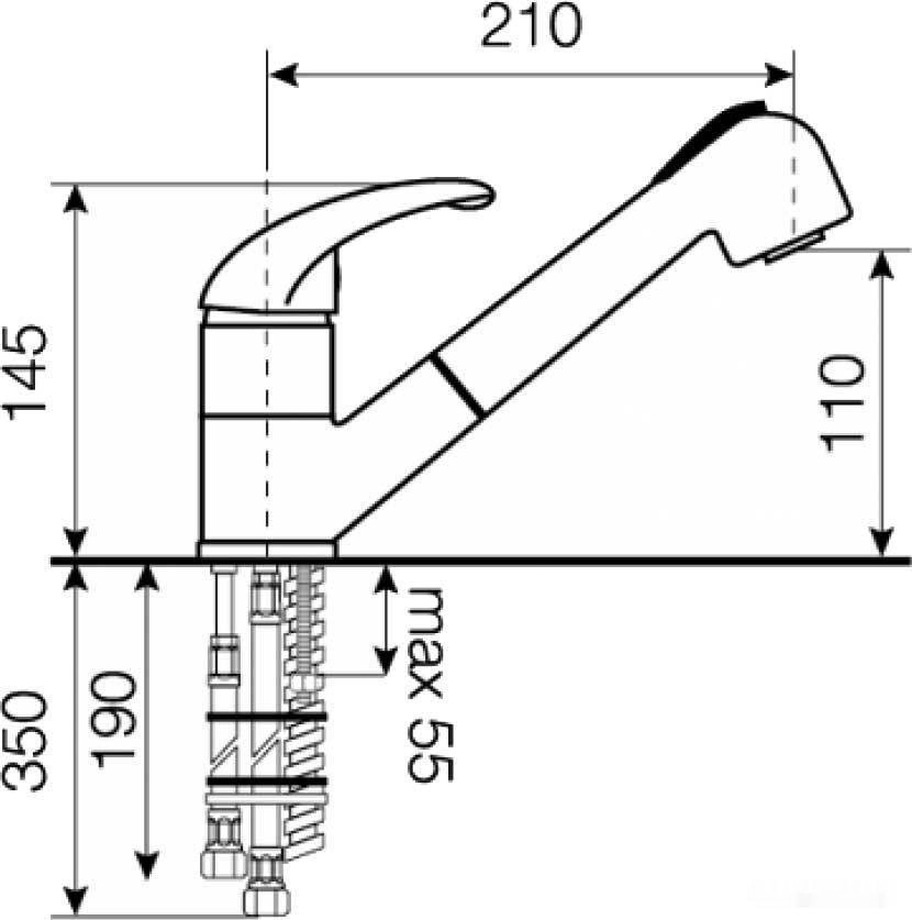 Смеситель Zorg Fondo (песчаный берег)