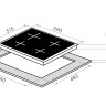 Варочная панель Maunfeld EGHG.64.6CBG/G Варочная панель Maunfeld EGHG.64.6CBG/G