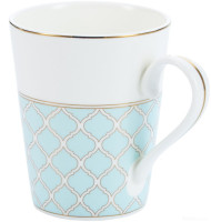 Набор кружек Gipfel Aurora 42868 (2 шт, белый/голубой)