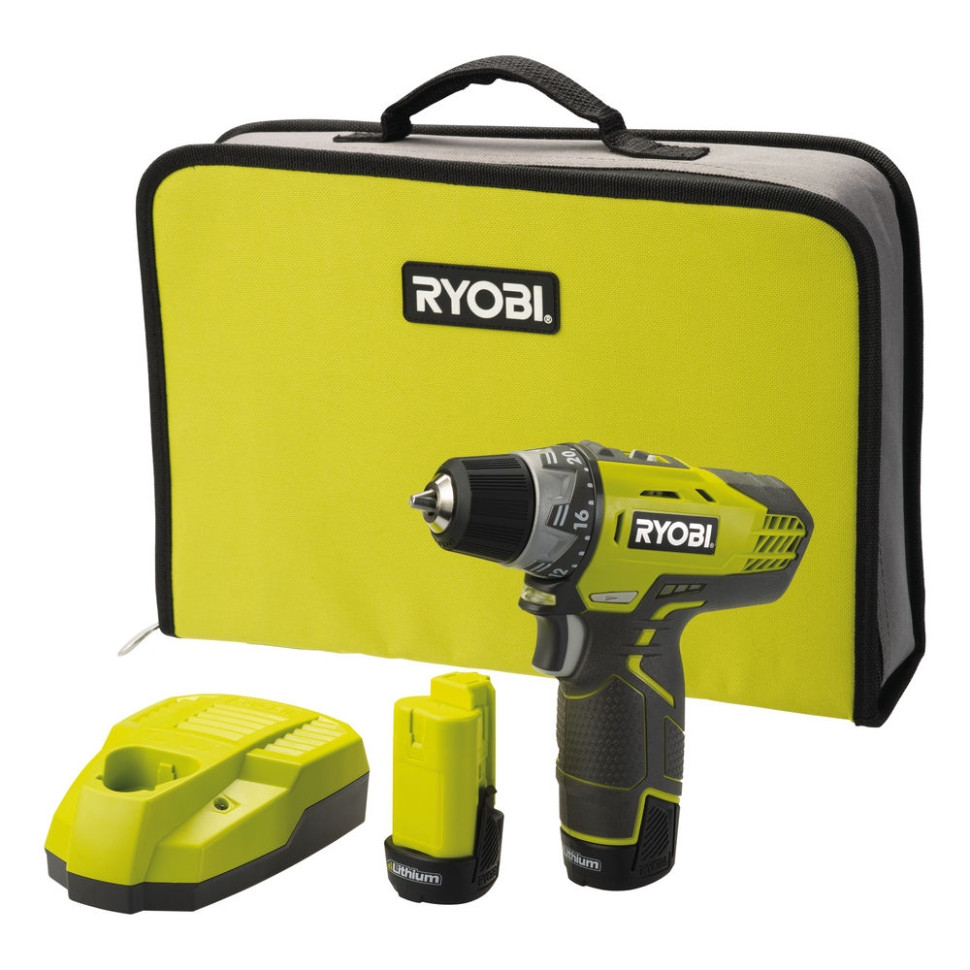 Дрель-шуруповерт Ryobi R12DDLL13S Дрель-шуруповерт Ryobi R12DDLL13S