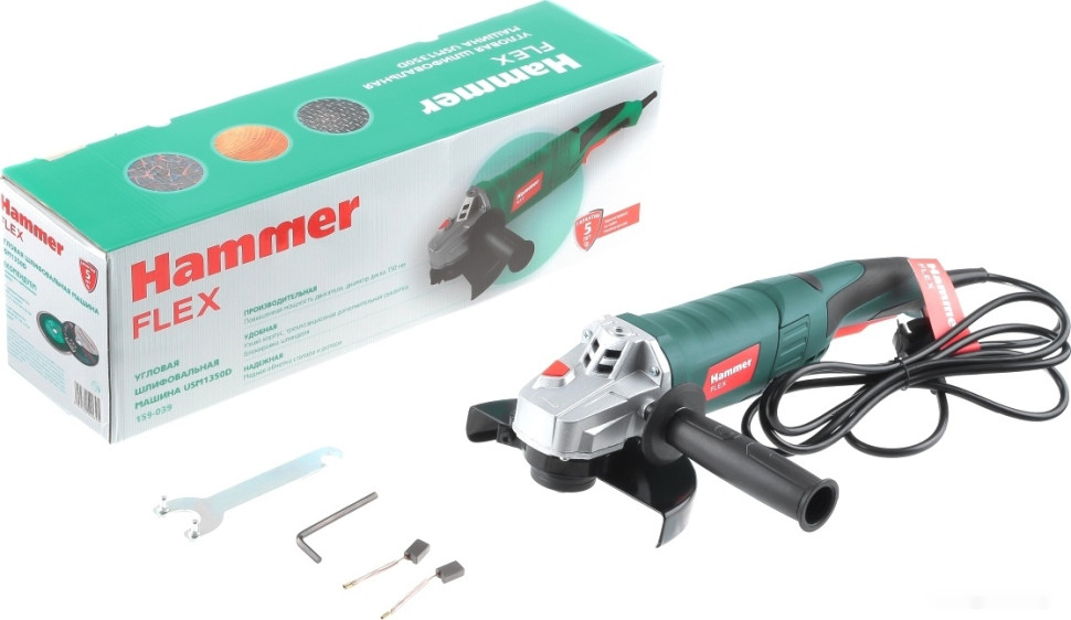 Шлифовальная машина Hammer USM1350D Шлифовальная машина Hammer USM1350D