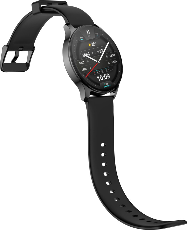 Умные часы Amazfit POP 3R (черный, с силиконовым ремешком) Умные часы Amazfit POP 3R (черный, с силиконовым ремешком)