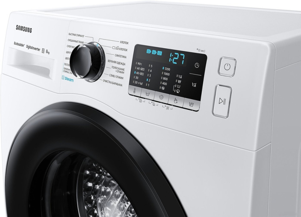 Стиральная машина Samsung WW80AGAS26AELD Стиральная машина Samsung WW80AGAS26AELD