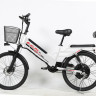 Электровелосипед SameBike Е-Alfa New SB-E-ALFA350-36/10 (белый)