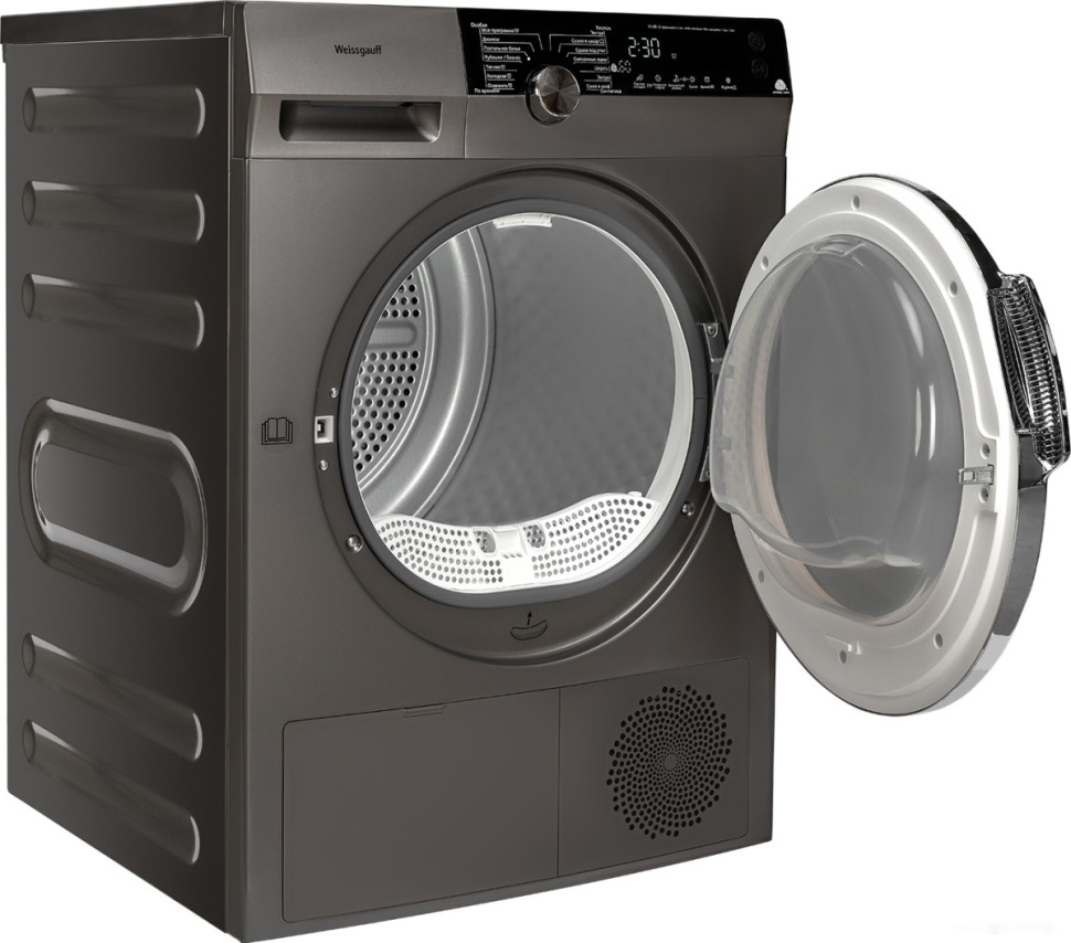 Сушильная машина Weissgauff WD 599 DC Inverter Heat Pump Silver Сушильная машина Weissgauff WD 599 DC Inverter Heat Pump Silver