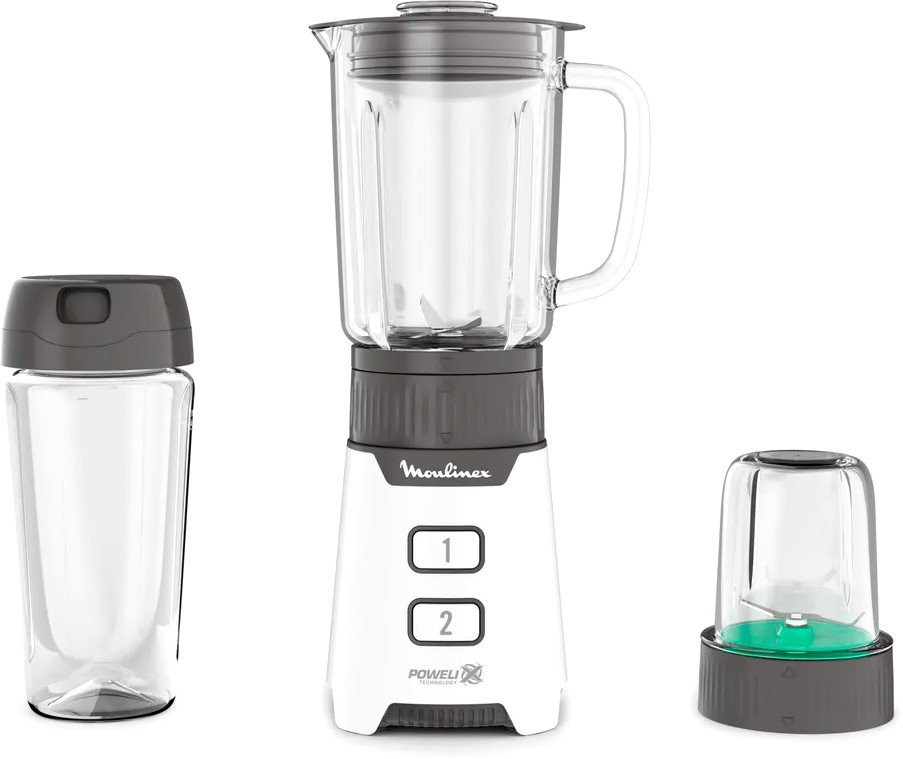 Блендер Moulinex LM16L110 (белый)