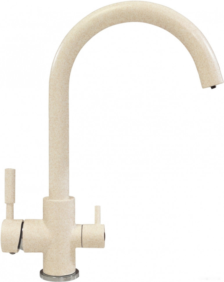 Смеситель Tolero Элара Дуо (бежевый 101)