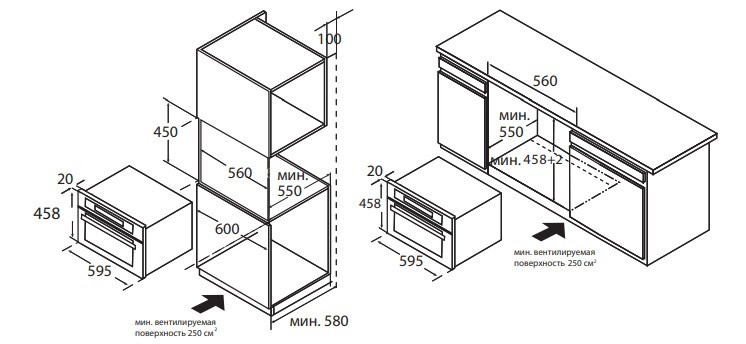 Духовой шкаф Weissgauff OE 442 W Духовой шкаф Weissgauff OE 442 W