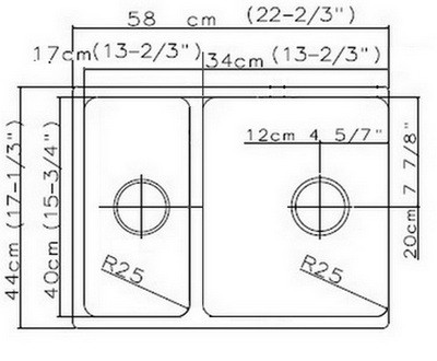 Кухонная мойка Asil AS 261-R Кухонная мойка Asil AS 261-R
