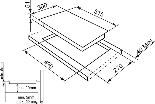 Варочная панель Smeg SI5322B Варочная панель Smeg SI5322B